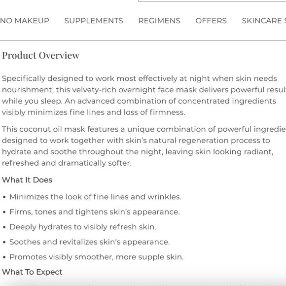 Perricone MD Multi-Action Overnight Intensive Firming Mask - Picture 6 of 15